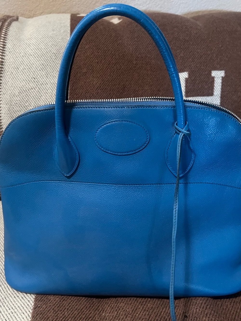 Authentic Hermes Bolide blue
